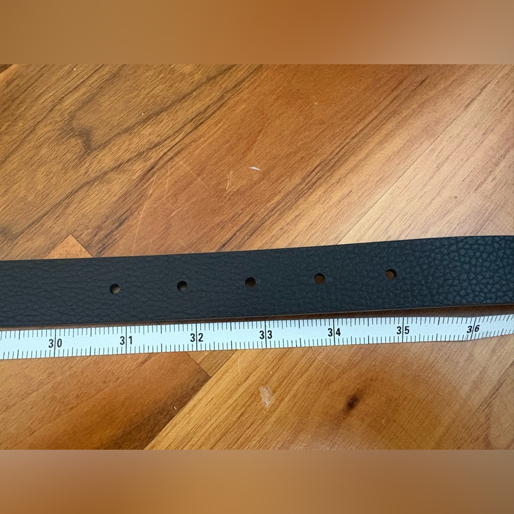 Burberry Rocking Horse Leather Belt, Black - Picture 7 of 13